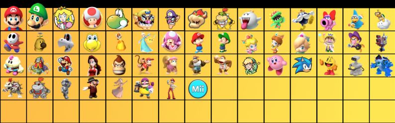 My Roster For Mario Kart 9 Super Mario Boards 6995